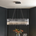 Endon 107109 - Candelabru LED suspendat pe cablu, 47W, 230V, 3000K, crom lucios