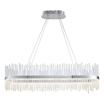 Endon 107109 - Candelabru LED suspendat pe cablu, 47W, 230V, 3000K, crom lucios
