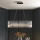 Endon 107109 - Candelabru LED suspendat pe cablu, 47W, 230V, 3000K, crom lucios