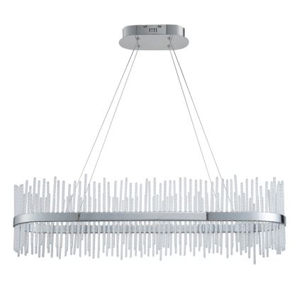 Endon 107109 - Candelabru LED suspendat pe cablu, 47W, 230V, 3000K, crom lucios