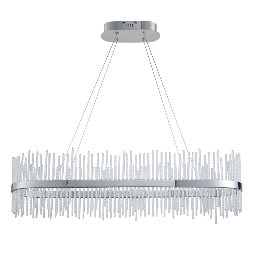 Endon 107109 - Candelabru LED suspendat pe cablu, 47W, 230V, 3000K, crom lucios