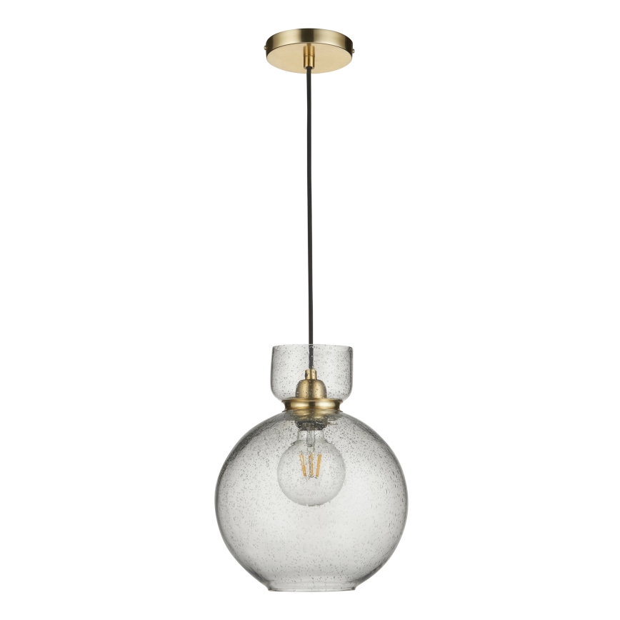 Endon 107948 - Lustră pe cablu 1xE27/10W/230V auriu/gri fumuriu