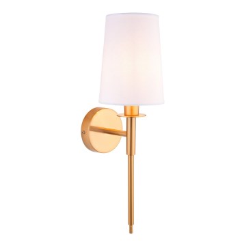 Endon 110738 - Aplica de perete 1xE14/6W/230V alb/auriu
