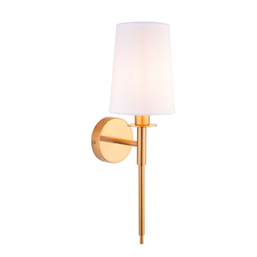 Endon 110738 - Aplica de perete 1xE14/6W/230V alb/auriu