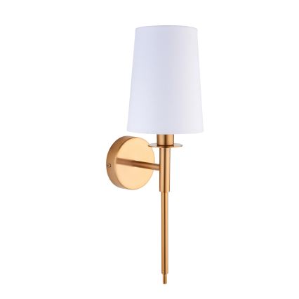 Endon 110738 - Aplica de perete 1xE14/6W/230V alb/auriu