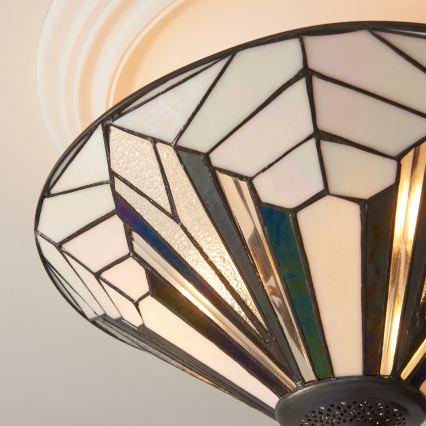 Endon 111895 - Lustră aplicată Tiffany ASTORIA 3xE27/10W/230V Ø 48 cm