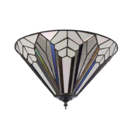 Endon 112191 - Plafonieră Tiffany ASTORIA 2xE27/60W/230V, Ø 40 cm