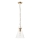 Endon 112859 - Candelabru pe lanț HARLOW 1xE27/10W/230V alamă