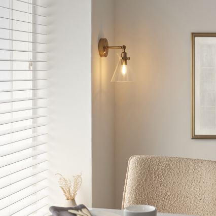 Endon 112861 - Spot de perete HARLOW 1xE14/7W/230V, auriu