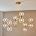 Endon 114041 - candelabru cu tijă, 12x G9, 3,2W, 230V, auriu