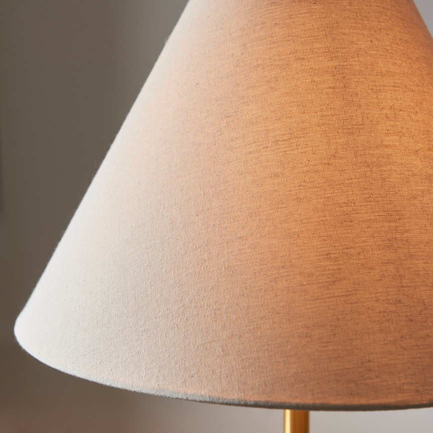 Endon 114209 - Lampă de podea 1xE27/10W/230V bej/auriu