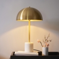 Endon 114210 - Lampă de masă BERTOIA 1xE14/7W/230V alamă