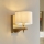 Endon 116995 - Lampă de perete HEATHCLIFF, 1x E14/7W/230V, alamă/frasin