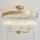 Endon 119109 - Plafonieră aplicată CLERMONT 3xE14/6W/230V alamă