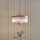 Endon 119110 - Candelabru CLERMONT cu lanț, 5xE14/6W/230V, alamă