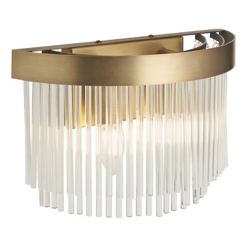 Endon 119125 - Aplica de perete CLERMONT, 2x E14, 6W, 230V, alamă