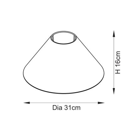 Endon 119972 - Lampă de masă AVEBURY 1xE27/10W/230V alamă/gri
