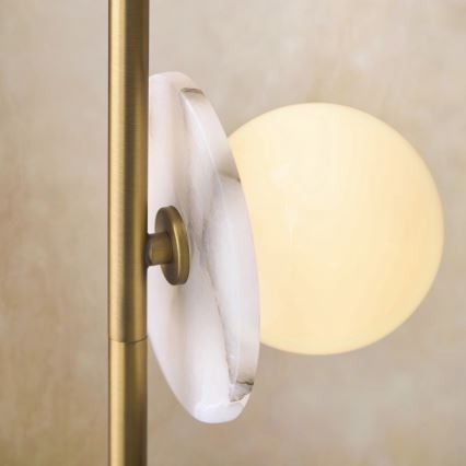 Endon 120042 - Lampadar CERCHIO 3xG9/5W/230V alamă