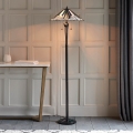 Endon 63934 - Lampadar Tiffany ASTORIA, 2xE27/60W/230V, diametru 48 cm