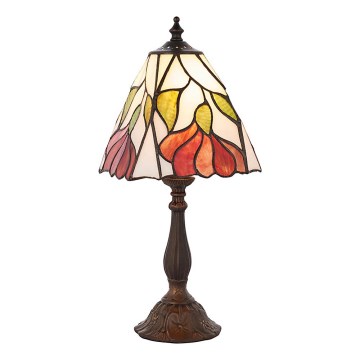 Endon 63963 - Lampă de masă Tiffany BOTANICA 1xE14/40W/230V Ø 16 cm