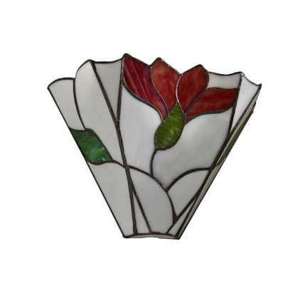 Endon 63964 - Aplica de perete Tiffany BOTANICA 1xE14/40W/230V