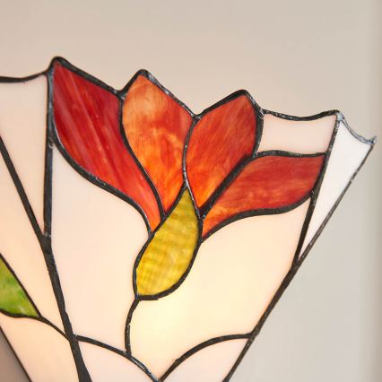 Endon 63964 - Aplica de perete Tiffany BOTANICA 1xE14/40W/230V