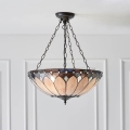 Endon 63976 - Lustră pe lanț Tiffany BROOKLYN 3xE27/60W/230V Ø 50 cm