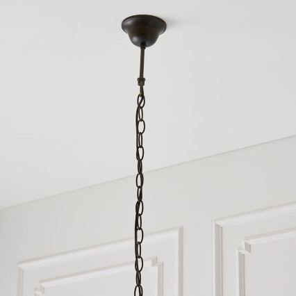 Endon 64081 - Candelabru pe lanț Tiffany DRAGONFLY 3xE27/60W/230V, diam. 41 cm