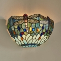 Endon 64102 - Aplică de perete Tiffany DRAGONFLY 1xE14/40W/230V