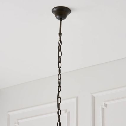 Endon 64176 - Lustră pe lanț Tiffany HUTCHINSON 1xE27/60W/230V Ø 40 cm