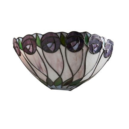 Endon 64178 - Aplică de perete Tiffany HUTCHINSON 1xE14/40W/230V