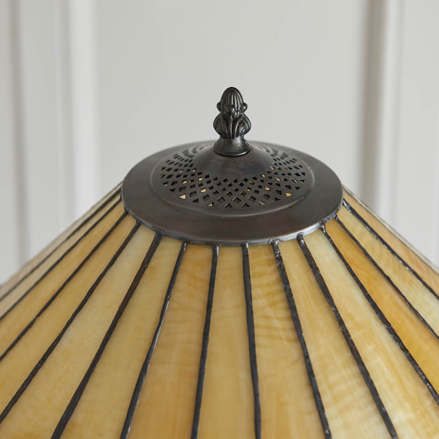 Endon 64192 - Lampadar Tiffany JAMELIA, 2x E27/60W/230V, Ø 50 cm