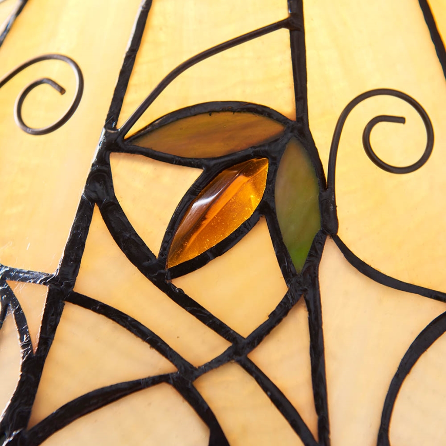 Endon 64195 - Lampă de masă Tiffany JAMELIA 1xE27/60W/230V, Ø 31 cm