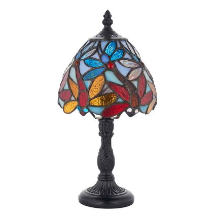 Endon 64246 - Lampă de masă Tiffany LORETTE 1xE14/40W/230V, diametru 15 cm