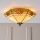 Endon 64284 - Plafonieră Tiffany NEVADA, 2xE27/60W/230V, diametru 40 cm