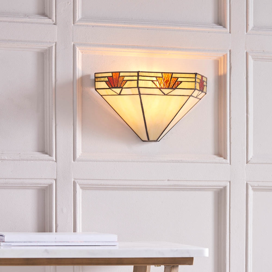 Endon 64288 - Aplică de perete Tiffany NEVADA 1xE14/40W/230V