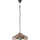 Endon 64325 - Candelabru Tiffany SULLIVAN suspendat pe lanț, 1 x E27, 60 W, 230 V, Ø 40 cm
