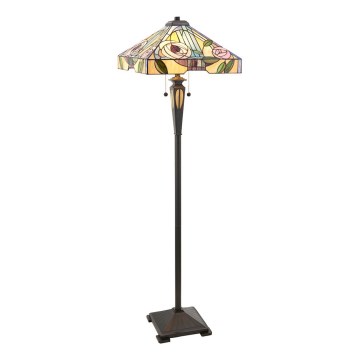 Endon 64383 - Lampă de podea WILLIOW 2xE27/60W/230V Ø 42,5 cm