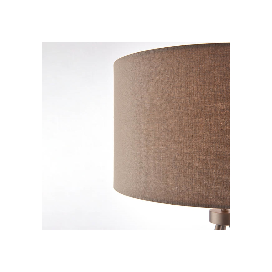 Endon 66986 - Lampă de masă TRI, 1xE27/40W/230V, alamă/bej