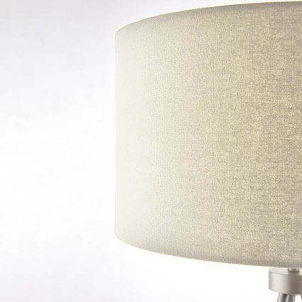 Endon 66986 - Lampă de masă TRI 1xE27/40W/230V crom mat/crem