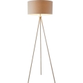 Endon 66987 - Lampă de podea TRI 1xE27/60W/230V, bej