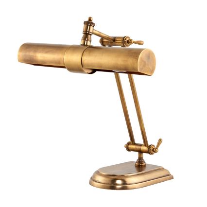 Endon 69834 - Lampă de masă WINCHESTER 2xE14/6W/230V alamă
