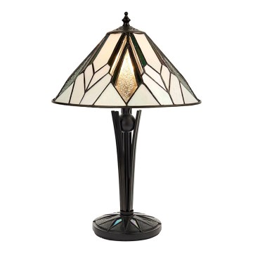 Endon 70365 - Lampă de masă Tiffany ASTORIA 1xE14/40W/230V Ø 30 cm