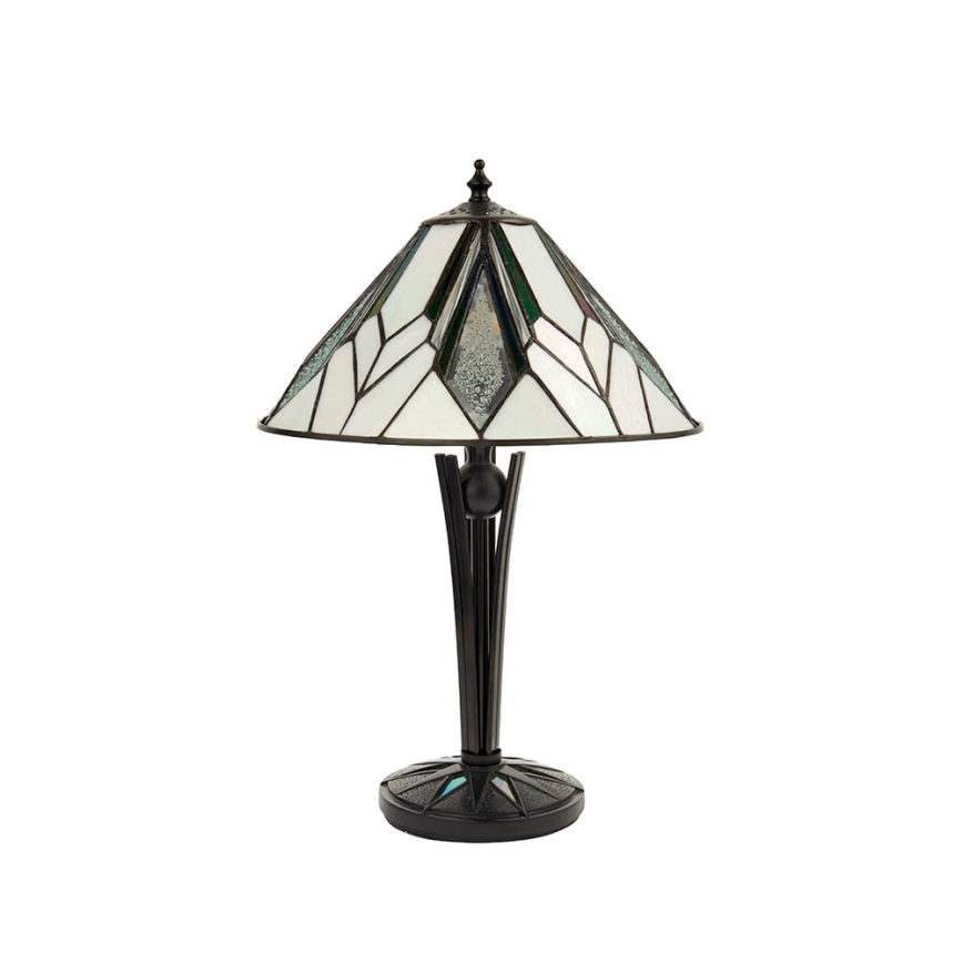 Endon 70365 - Lampă de masă Tiffany ASTORIA 1xE14/40W/230V Ø 30 cm