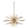 Endon 81935 - Candelabru cu lanț 8xE14/40W/230V, auriu