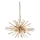 Endon 81936 - Candelabru suspendat cu lanț 6xE14/40W/230V, auriu