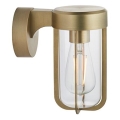 Endon 92855 - Aplica de perete pentru baie, 1x soclu E27, 6W, 230V, IP44, finisaj din alamă