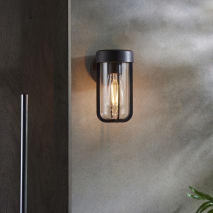 Aplică de perete pentru baie Endon 92857 - 1xE27/6W/230V IP44, bronz/negru