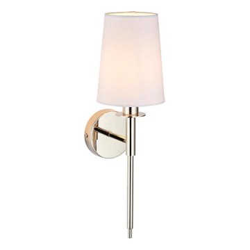 Endon 92949 - Lampă de perete, 1xE14/6W/230V, alb/crom lucios