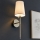 Endon 92949 - Lampă de perete, 1xE14/6W/230V, alb/crom lucios